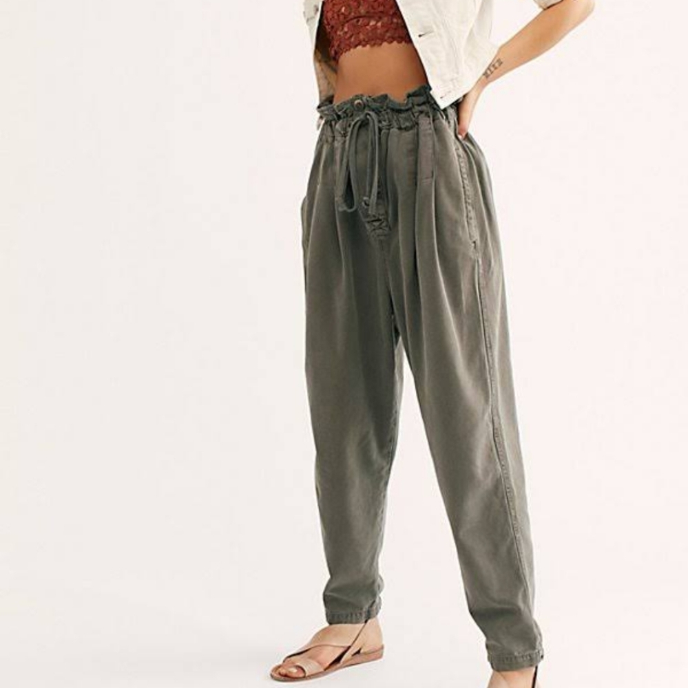Free people sugar kelp trousers large